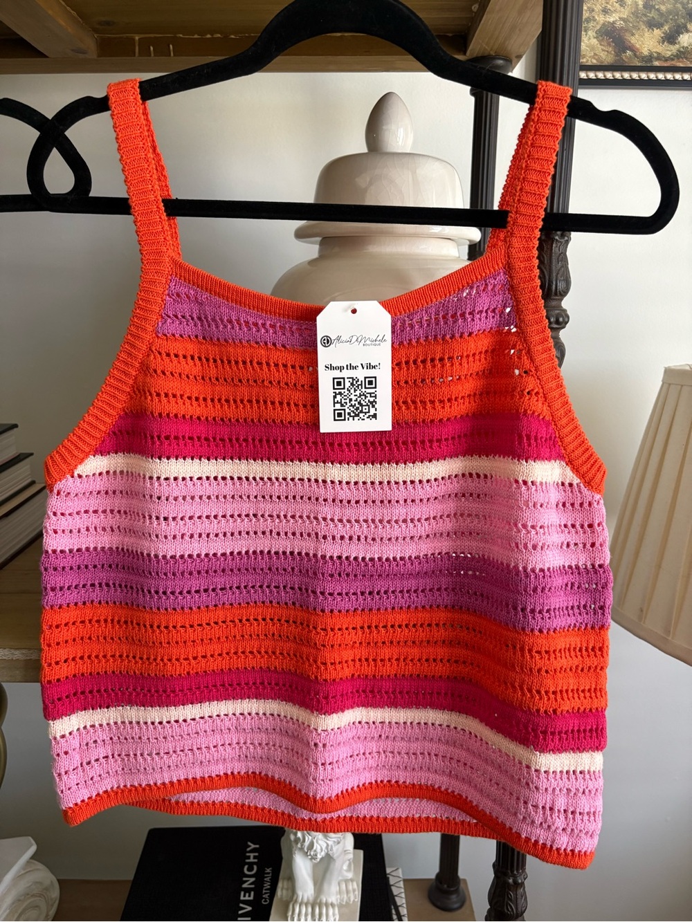 Crochet tank and skirt set
